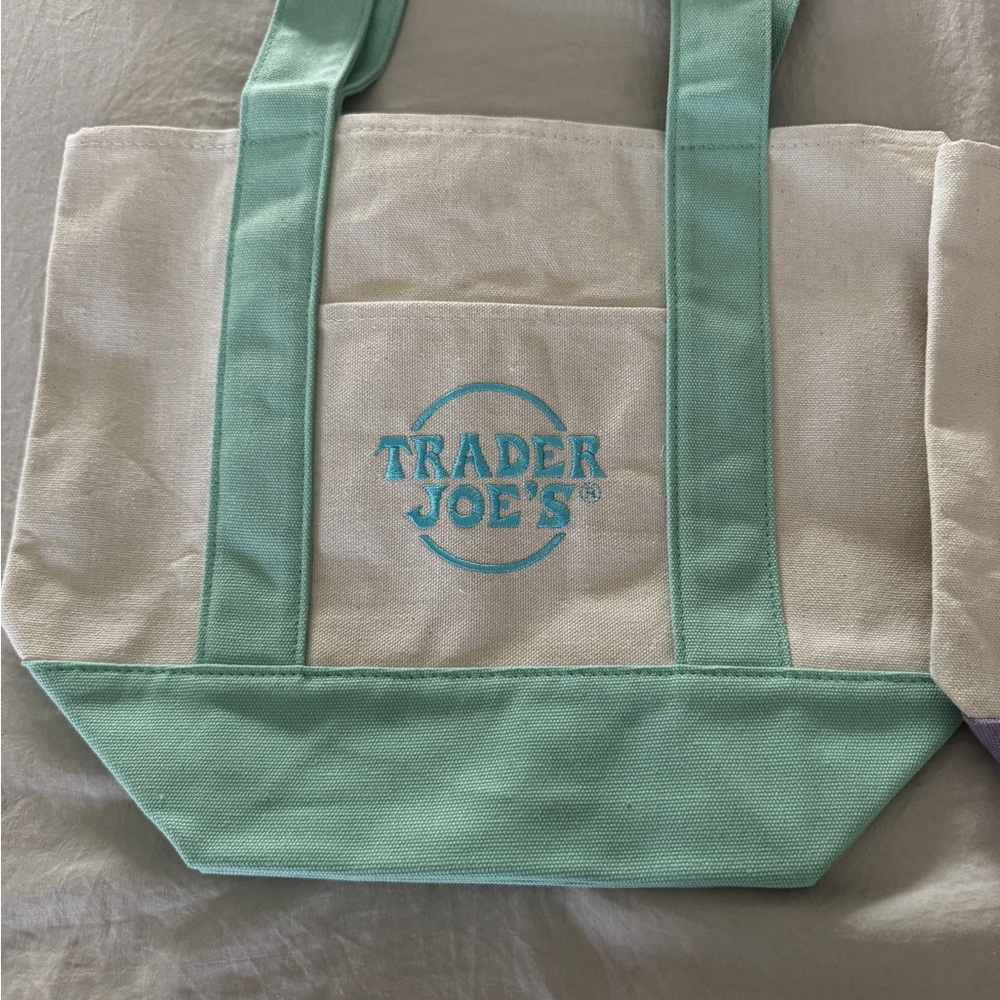 Trader Joe’s Mini Tote Bag green